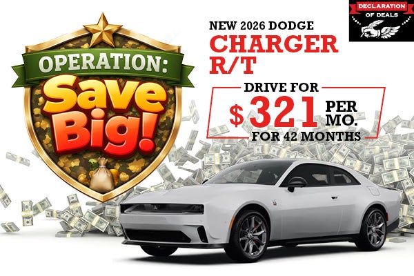 NEW 2026 DODGE CHARGER R/T